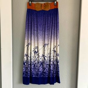 ✨SALE✨Boho Printed Maxi Skirt